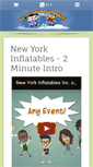 Mobile Screenshot of newyorkinflatables.com